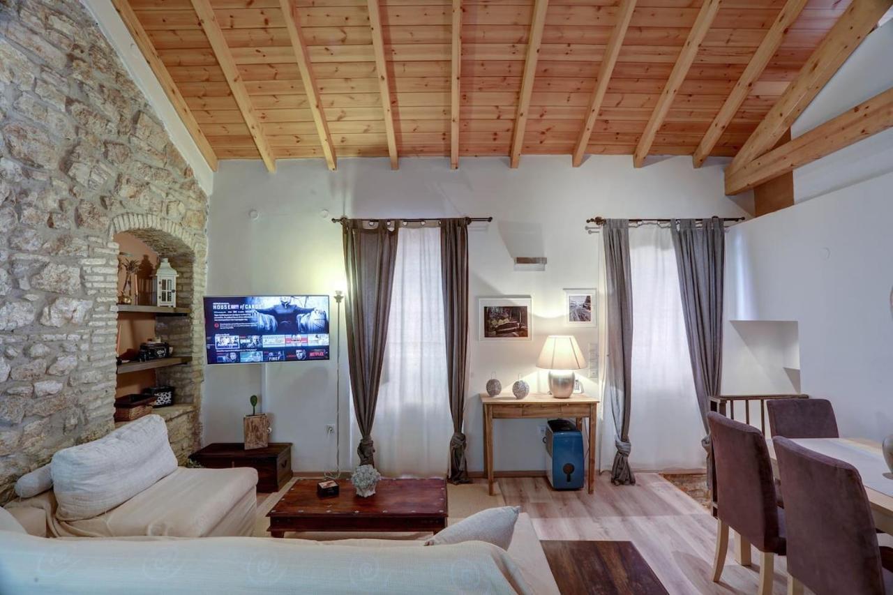 Luminous 2Bd Stone Apt In The Alleys Of Corfu Town Extérieur photo
